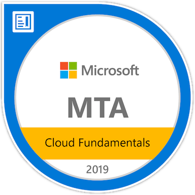 Certification badge of Cloud Fundamentals