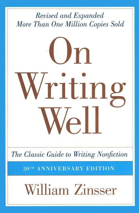 book cover of On Writing Well}